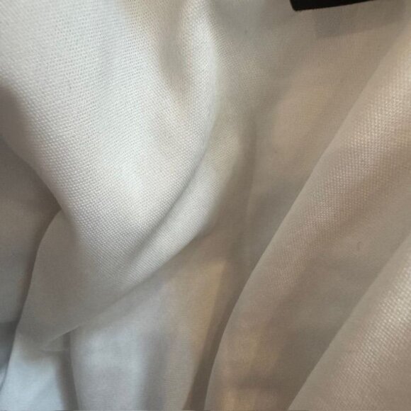 Torrid Vintage-Style White Lace Button-Front Ruffle Sleeveless Top With Delicate - Picture 11 of 13